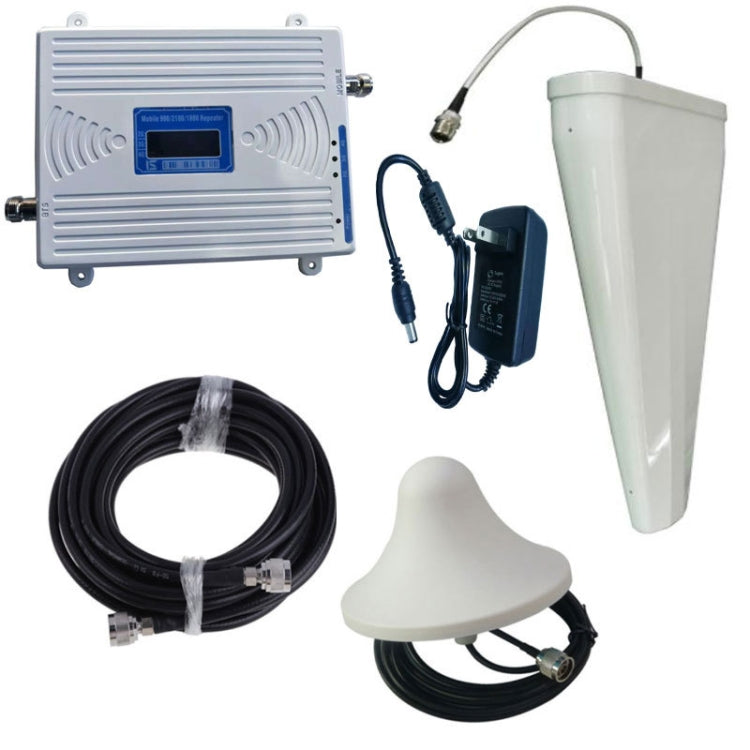 A002 3 in 1 4G Signal Booster Mobile Phone Signal Amplifier, Full Set A002 3 in 1 4G Signal Booster Mobile Phone Signal Amplifier, Full Set